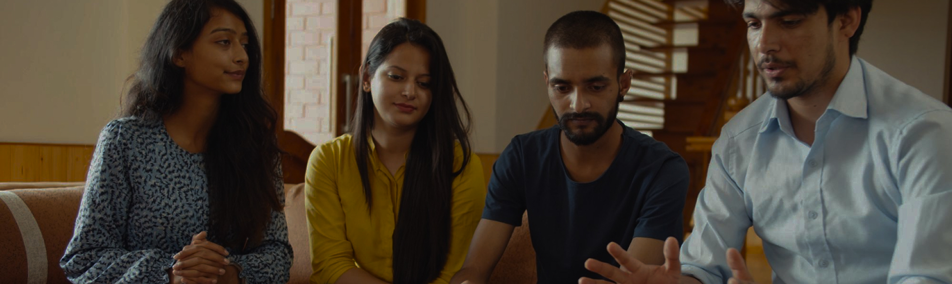 Modern collaborative workspace interior